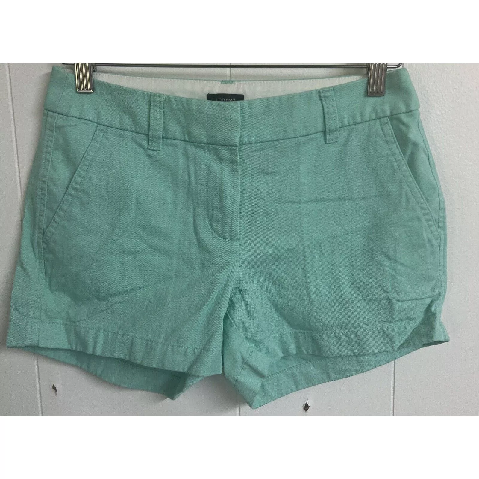 J.Crew Shorts J.Crew J Crew Women’s Mint Green Heathered Cute Shorts Size 0