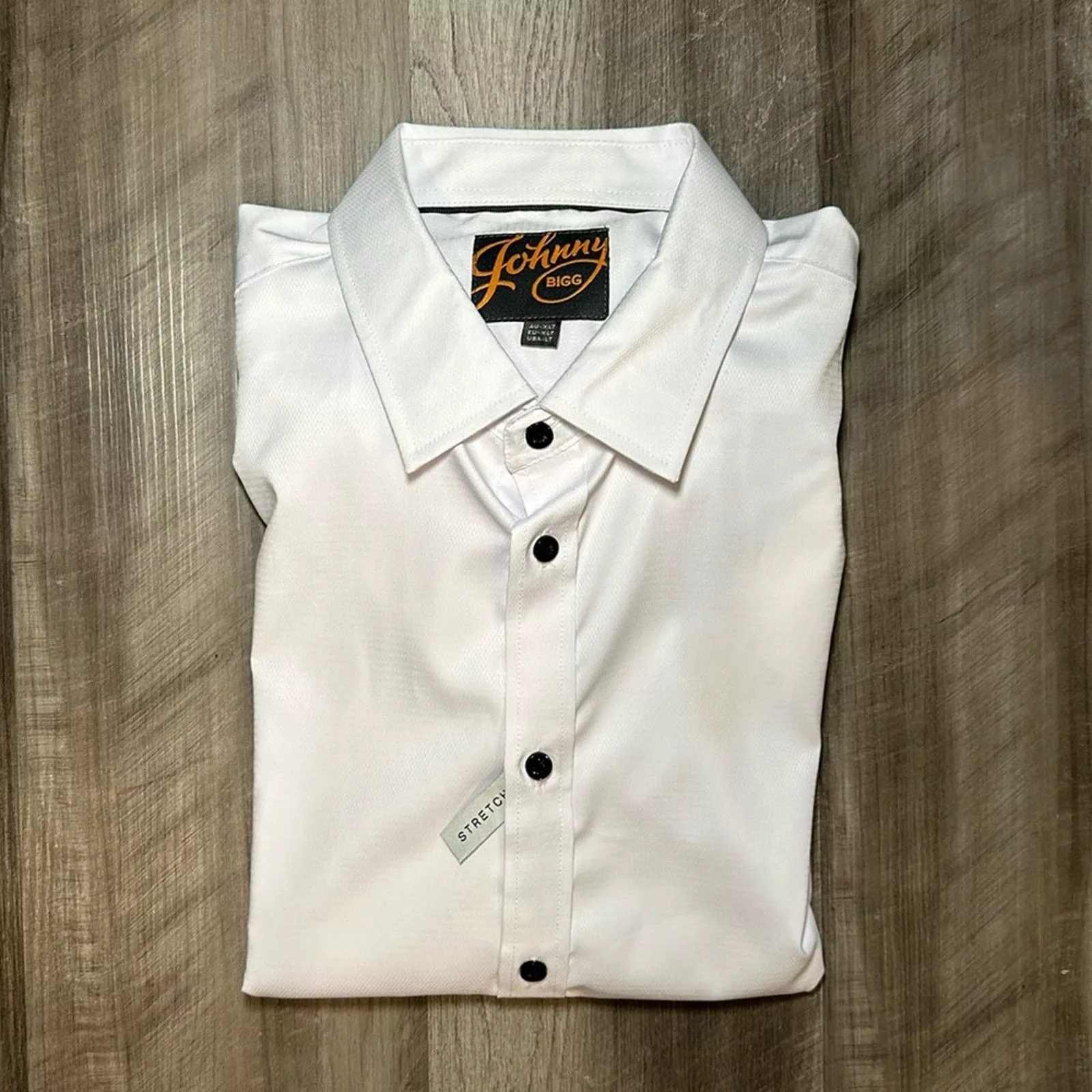 Other Shirts Button Ups Other Johnny Bigg Linton Stretch Long Sleeve Button Down - LT White