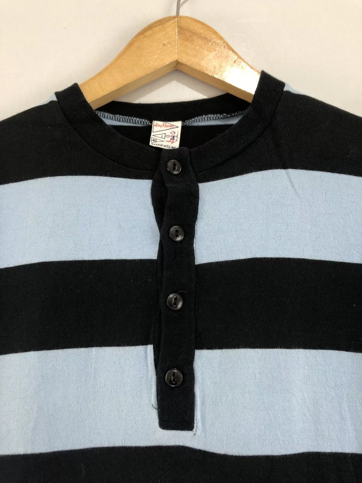 Dry Bones Polos Dry Bones Stripe 2 Tone Shirt Multi
