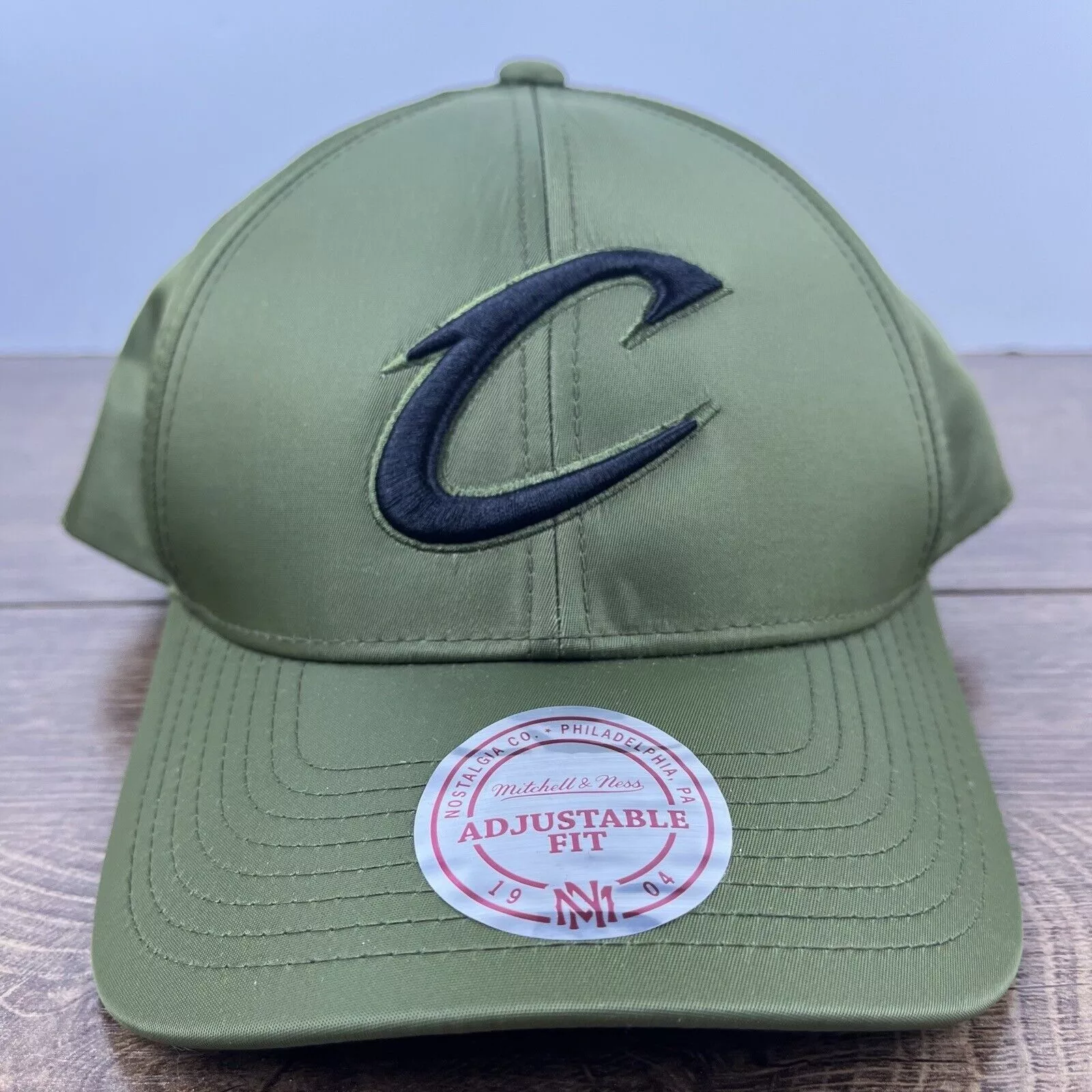Mitchell & Ness Hats Mitchell & Ness Cleveland Cavaliers Snapback Hat Green Adjustable Hat Green