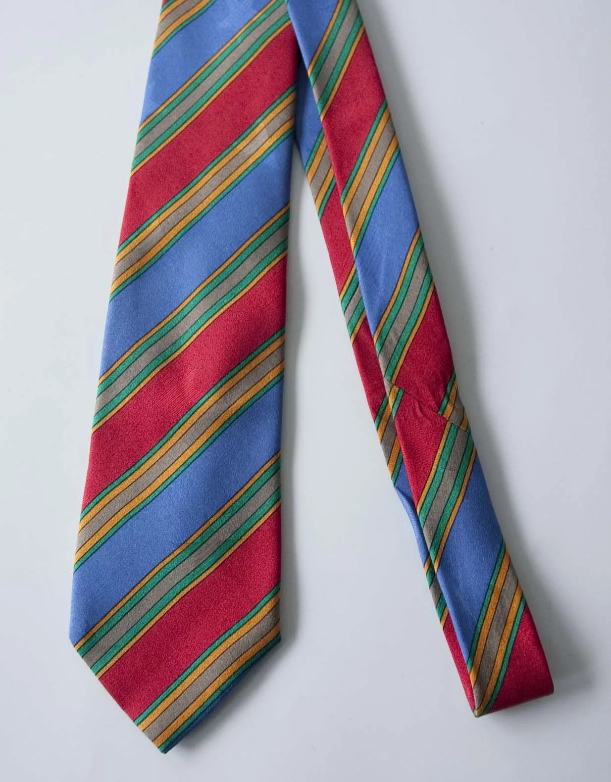 Versace Ties Pocketsquares Versace × Vintage Gianni Versace Tie 100% Silk Made in Italy Multicolor Stars