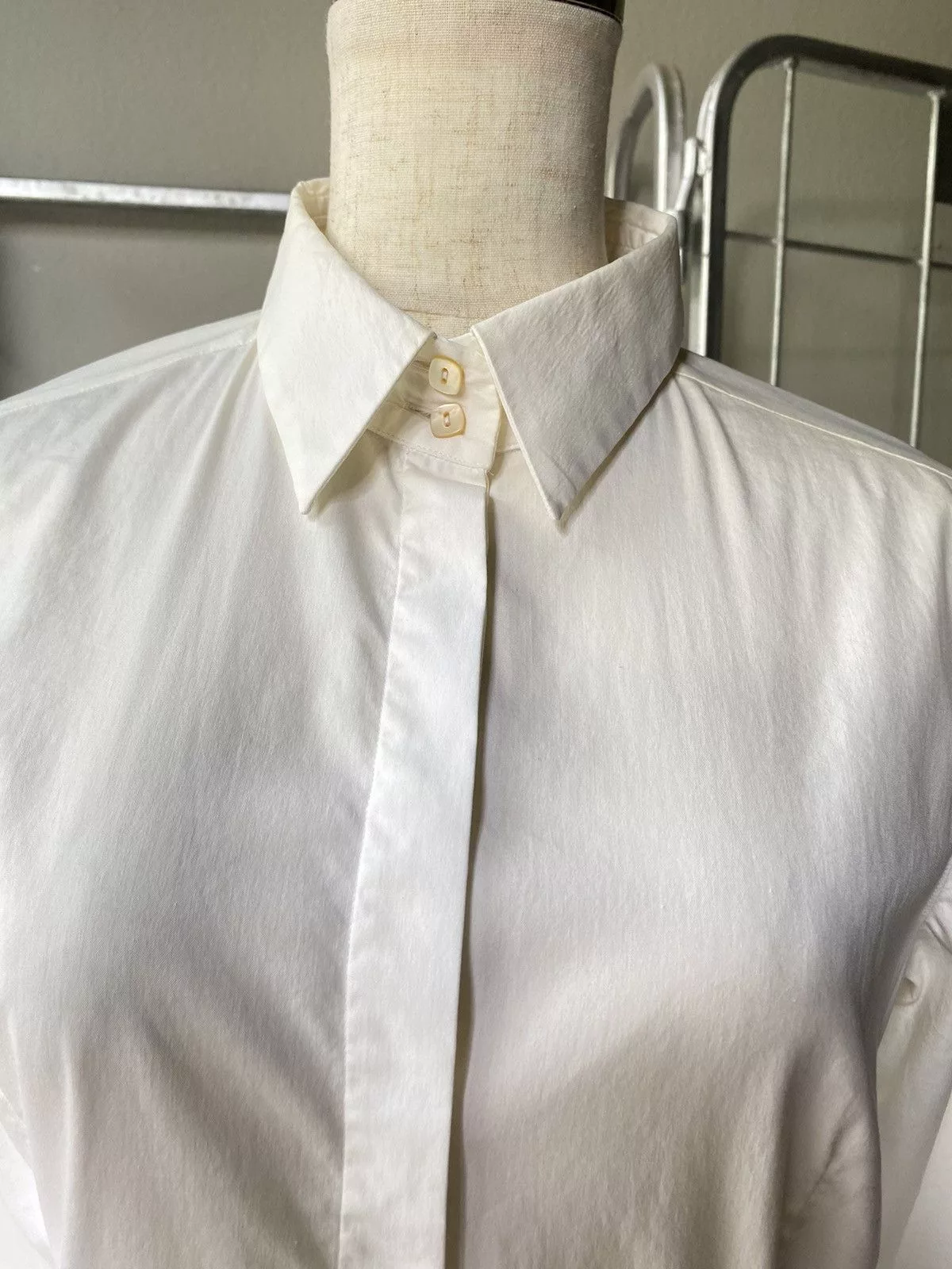 Max Mara Button Ups Max Mara Maxmara off white shirt