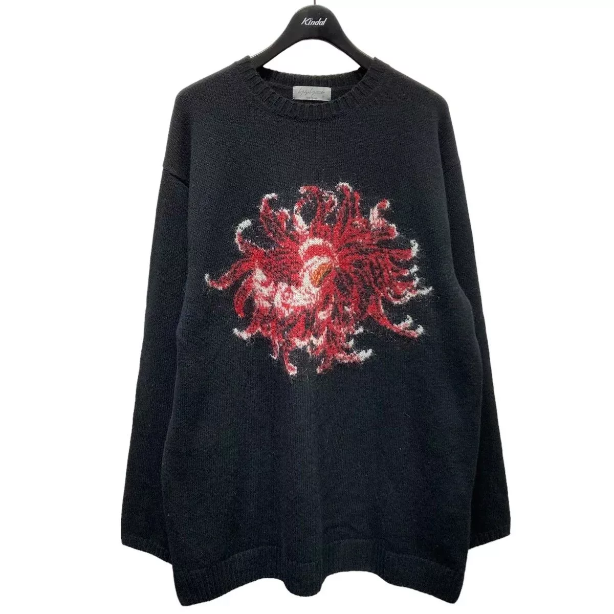 Yohji Yamamoto Sweaters Knitwear YOHJI YAMAMOTO pour homme 22AW CREW NECK knit Black