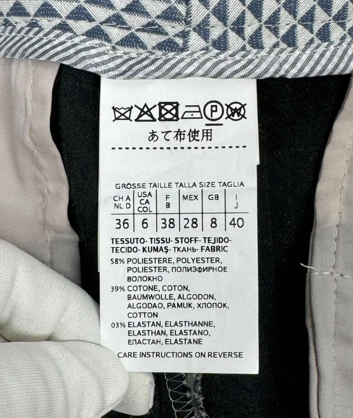 Weekend Max Mara Pants Weekend Max Mara Cigarette Pants Crop Slim size US6 Blue
