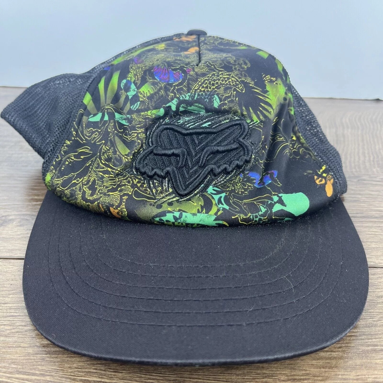 Fox Racing Hats Fox Racing Fox Snapback Hat Fox Black Hat Adjustable Adult Size Black H