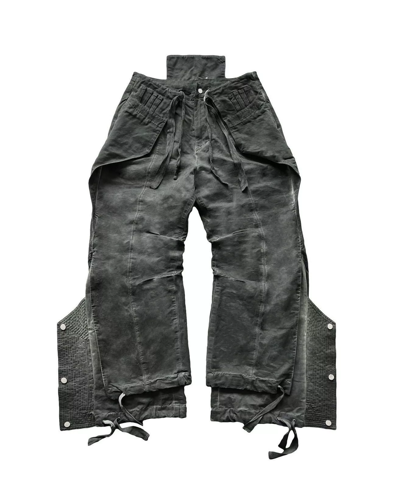Stoic Casual Pants Stoic ELYTRA DOUBLE LEG TROUSERS - MOSS Gray