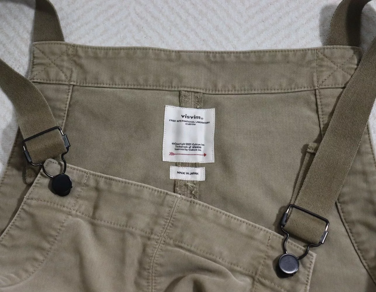 Visvim Casual Pants Visvim 22ss Overalls G.Cords Beige