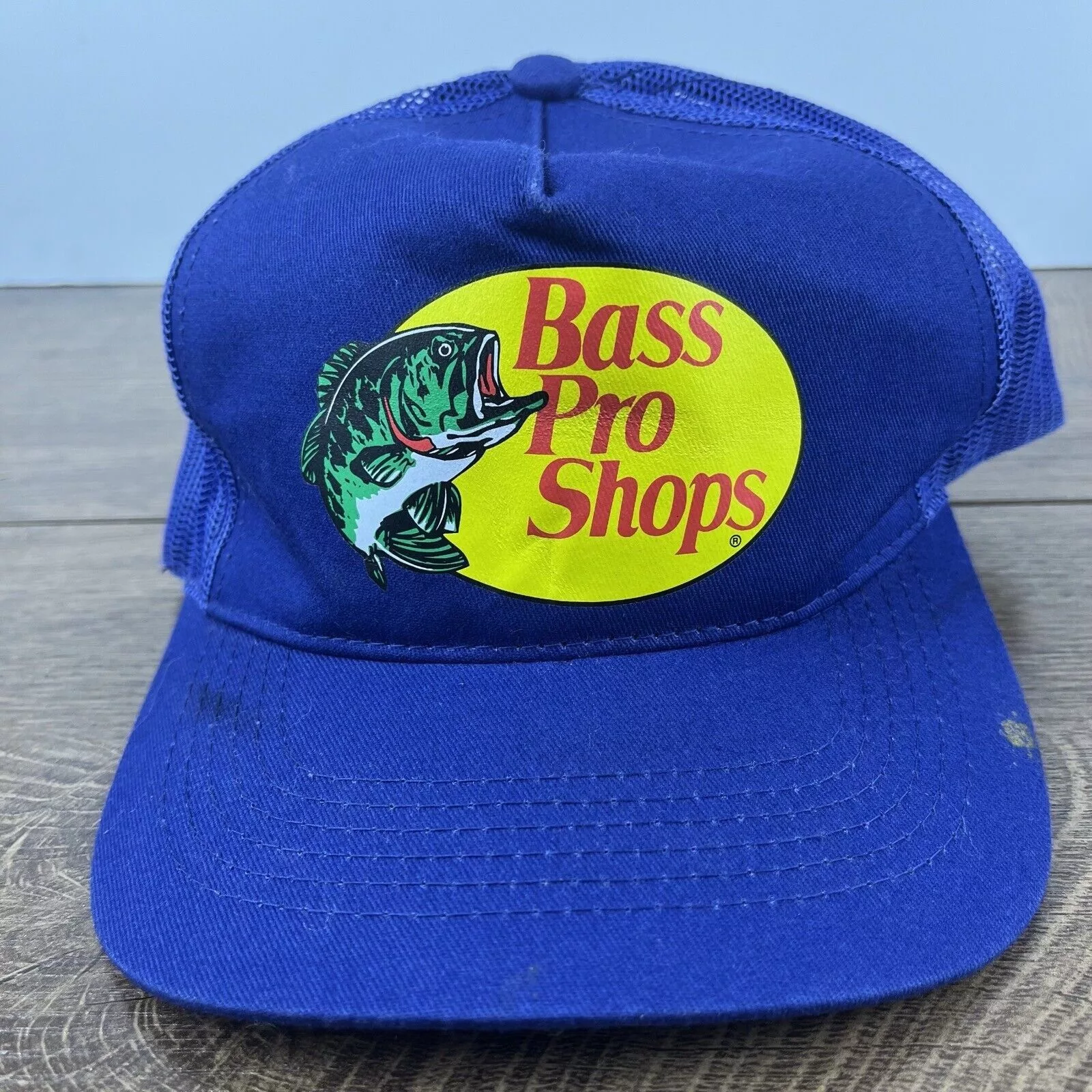 Other Hats Other Bass Pro Snapback Hat Bass Pro Shops Blue Adjustable Hat Adu
