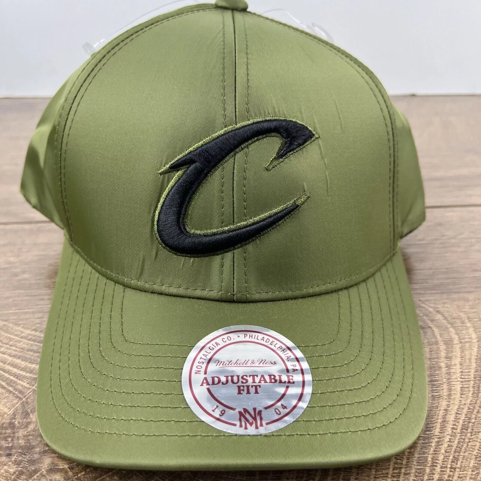 Mitchell & Ness Hats Mitchell & Ness Cleveland Cavaliers Snapback Hat Green Adjustable Green Mitc