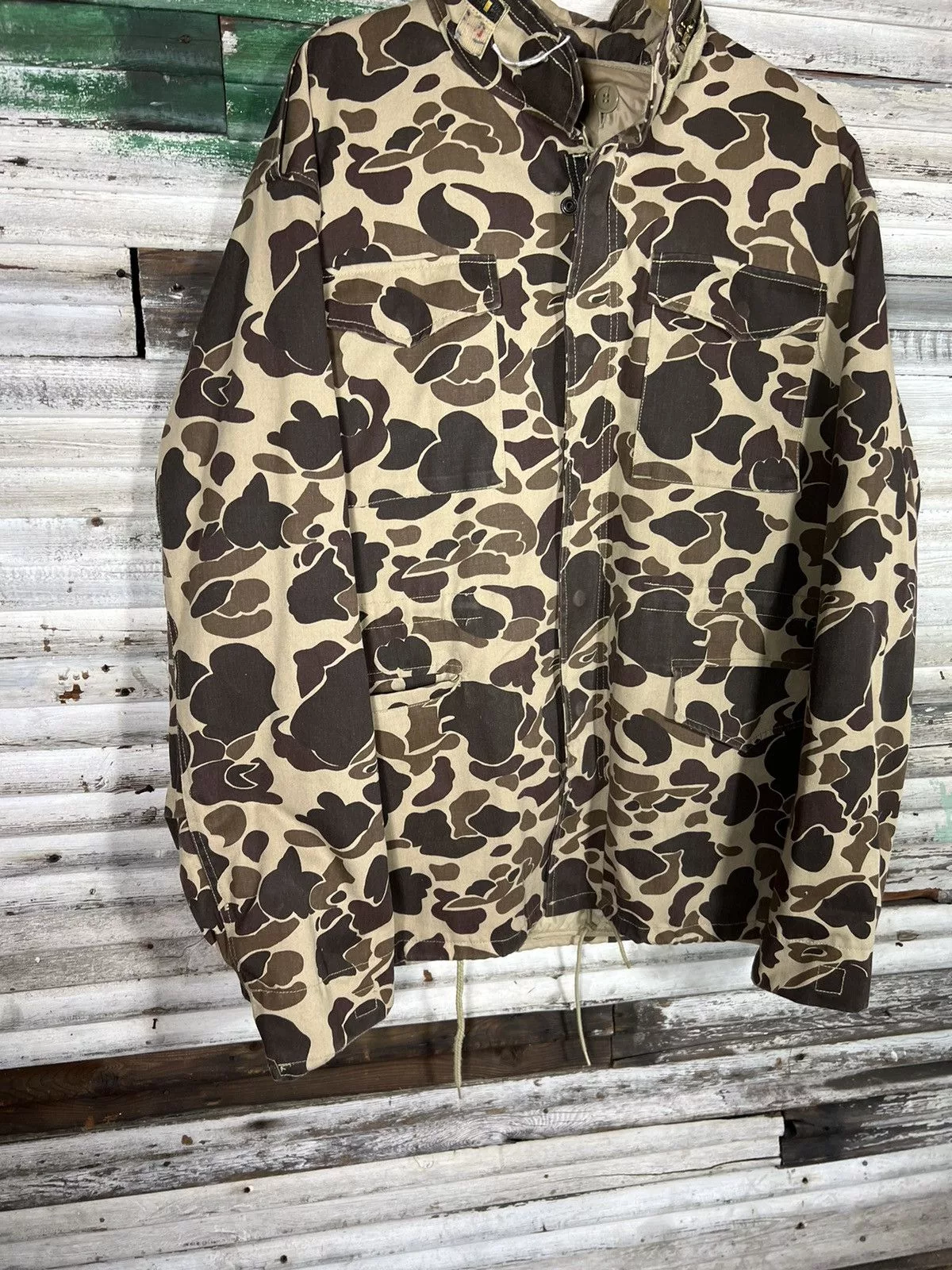 Vintage Light Jackets Vintage Camo Jacket Brown