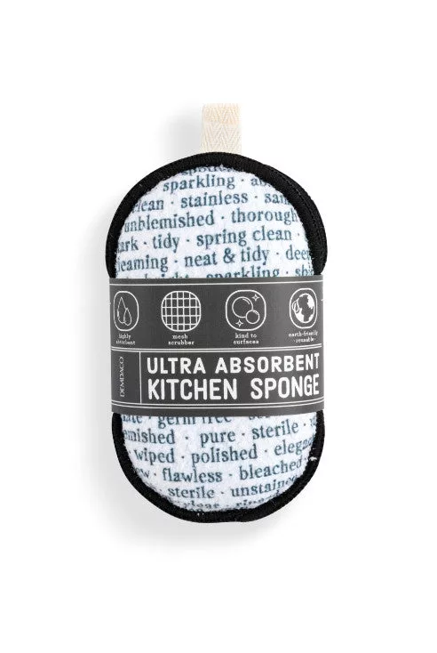 Absorbent Sponges Clean Dirty S/2