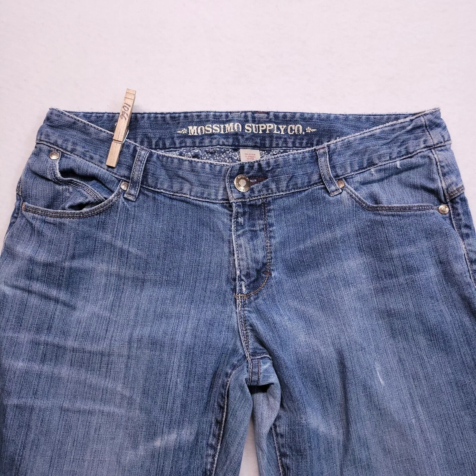 Mossimo Jeans Mossimo Supply Co Boot Cut Denim Jeans Womens Size 13 Blue