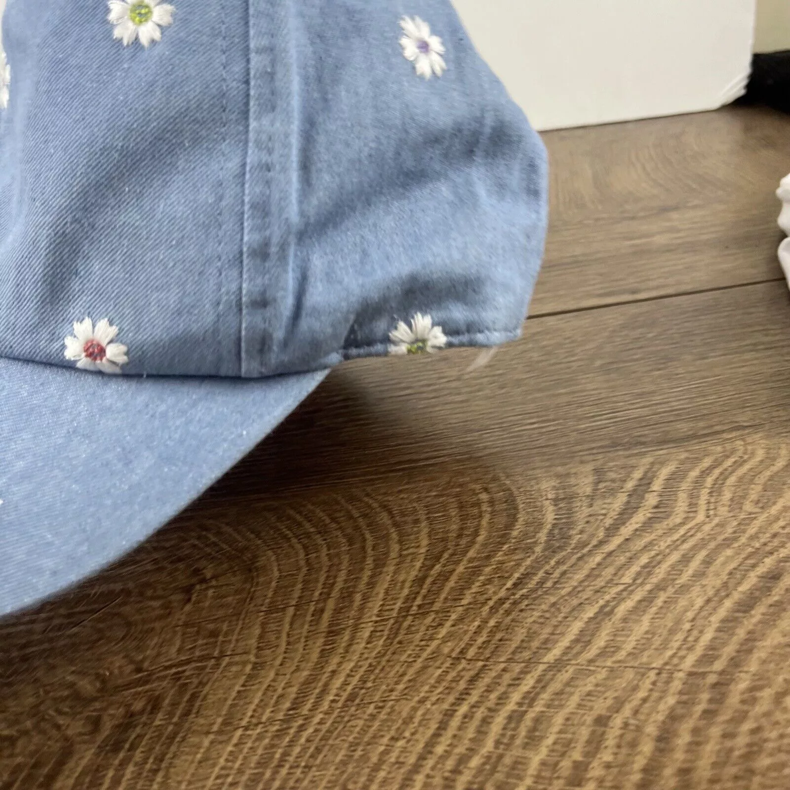 Other Hats Other Daisy Hat Daisys Flower Hat Blue Hat Adjustable Blue Adult S