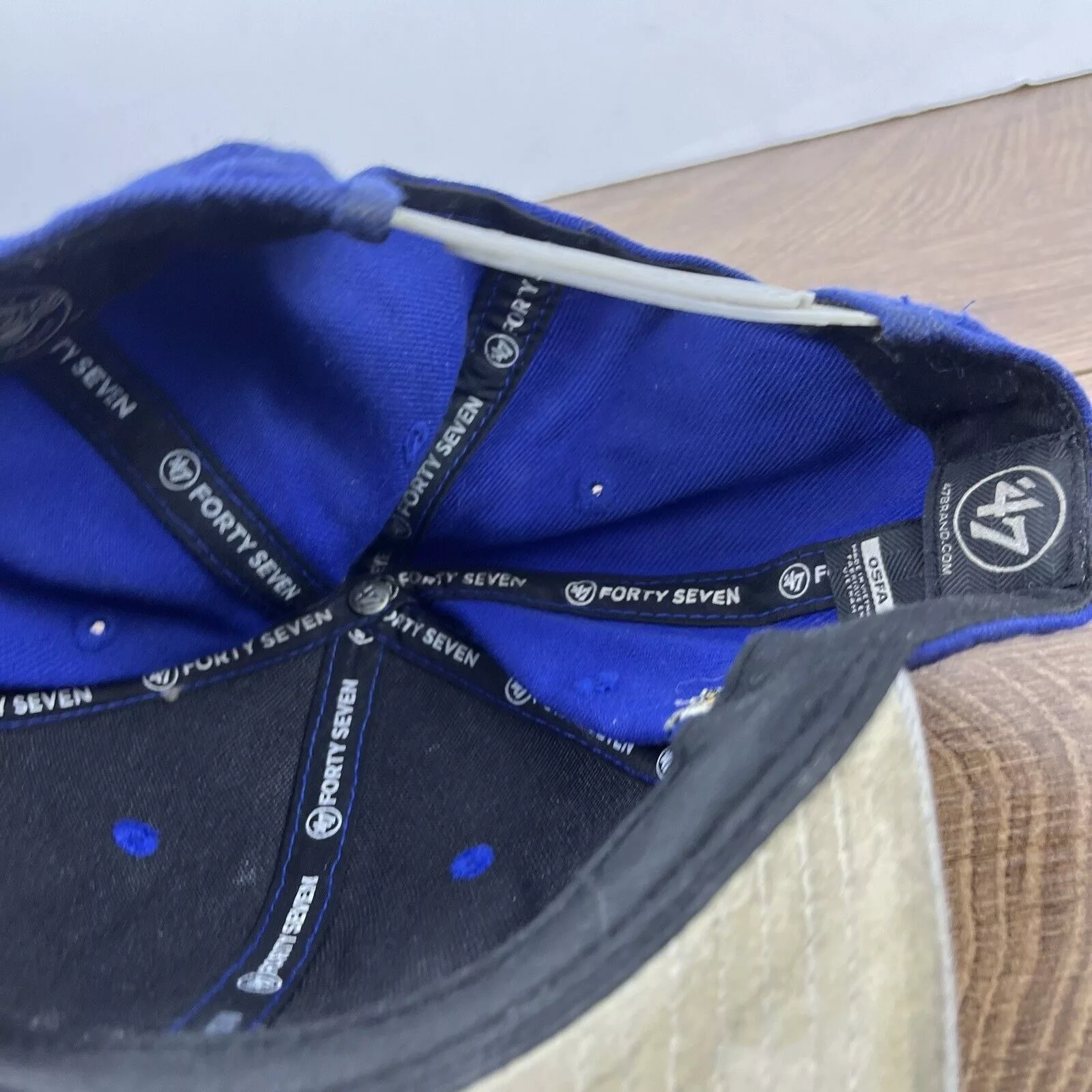 Other Hats Other Kentucky Wildcats Snapback Hat '47 Brand Adjustable Hat Adul Blue