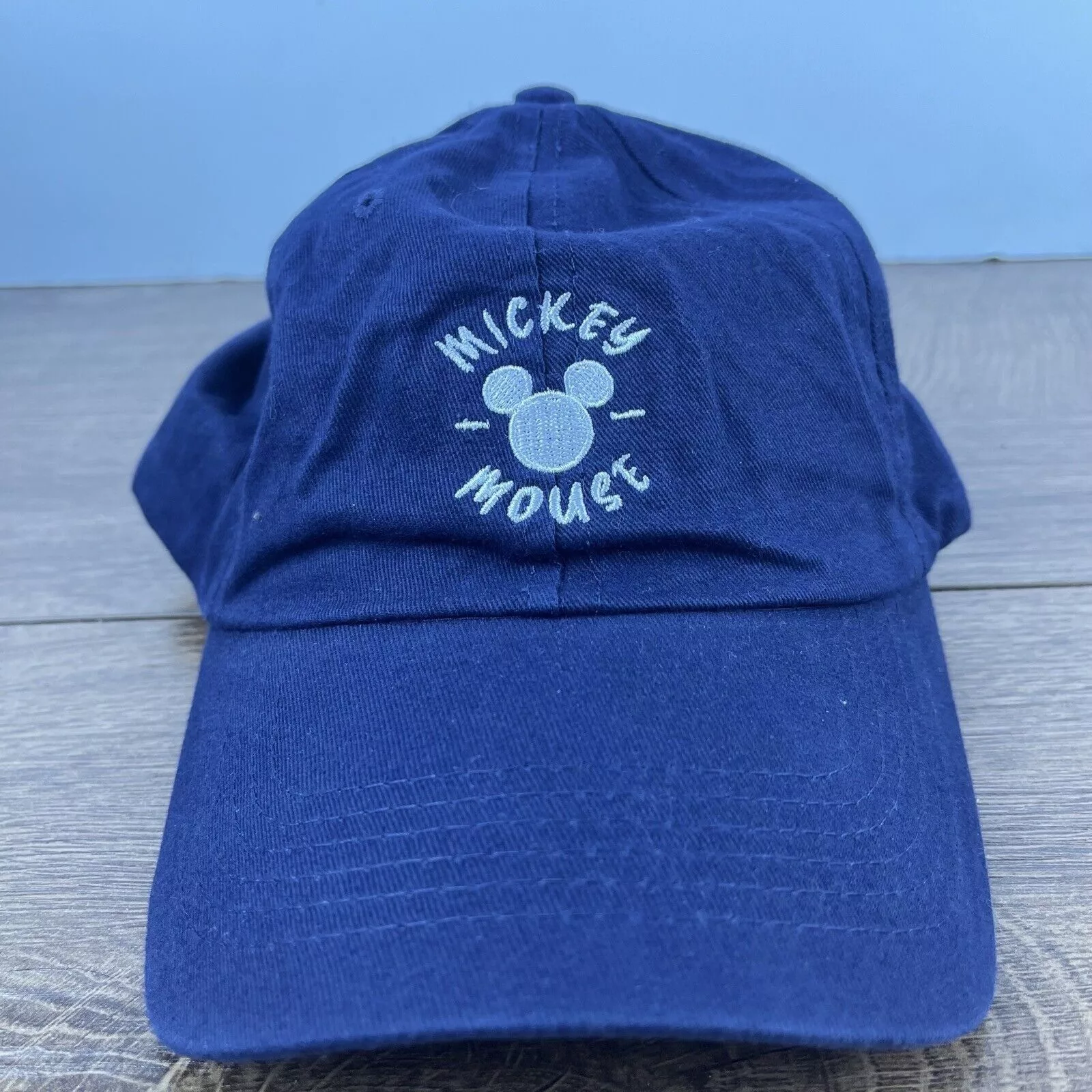 Other Hats Other Mickey Mouse Hat Blue Cap Adjustable Hat Blue Hat Adjustable
