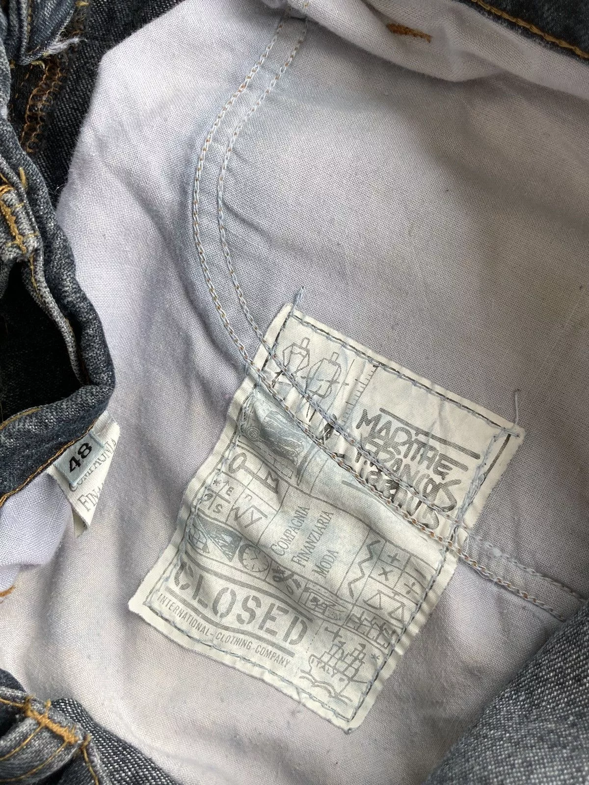 CLOSED Denim CLOSED × Marithe + Francois Girbaud Vintage Closed Marithe Francois Girbaud Jeans Pants Denim Gray