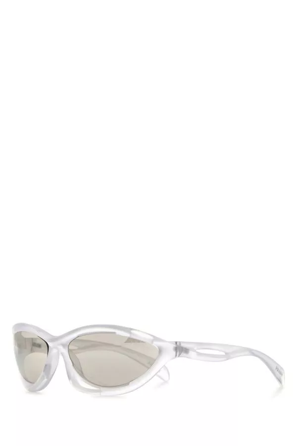 Prada Sunglasses Prada Transparent Acetate Sunglasses Multi