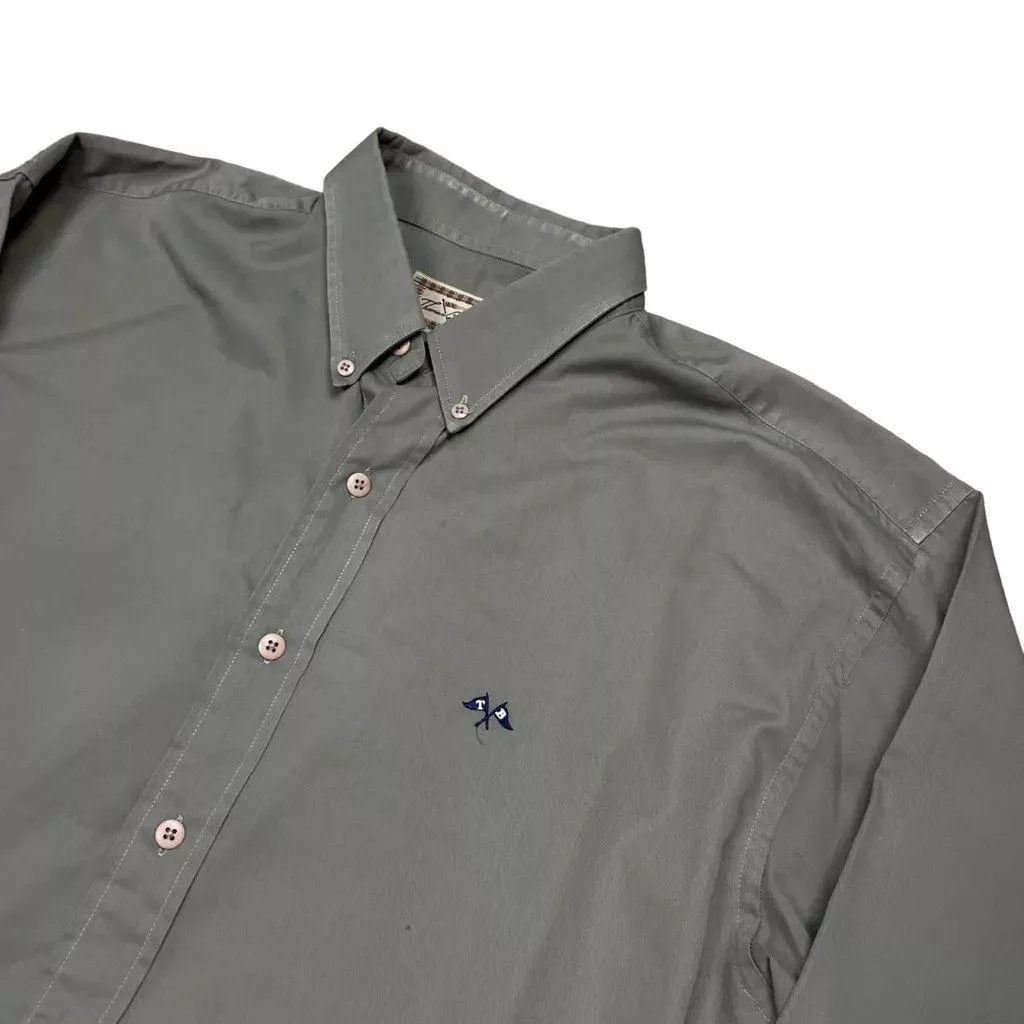 Burberry Shirts Button Ups Vintage Burberry shirt Size: L Gray