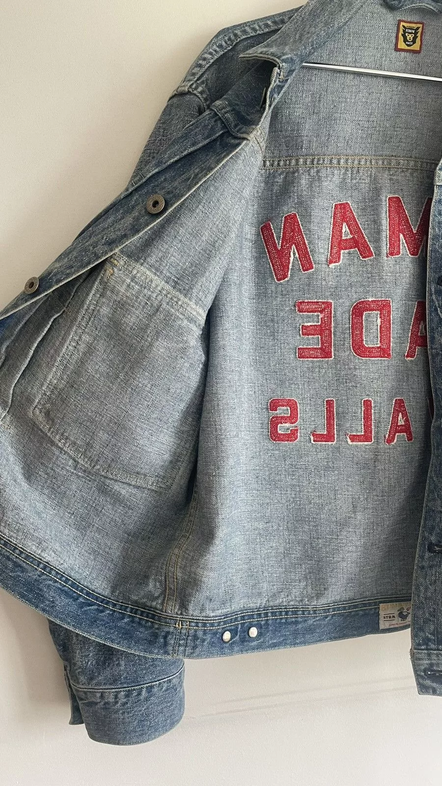 Human Made Denim Jackets Human made demin work jacket Blue