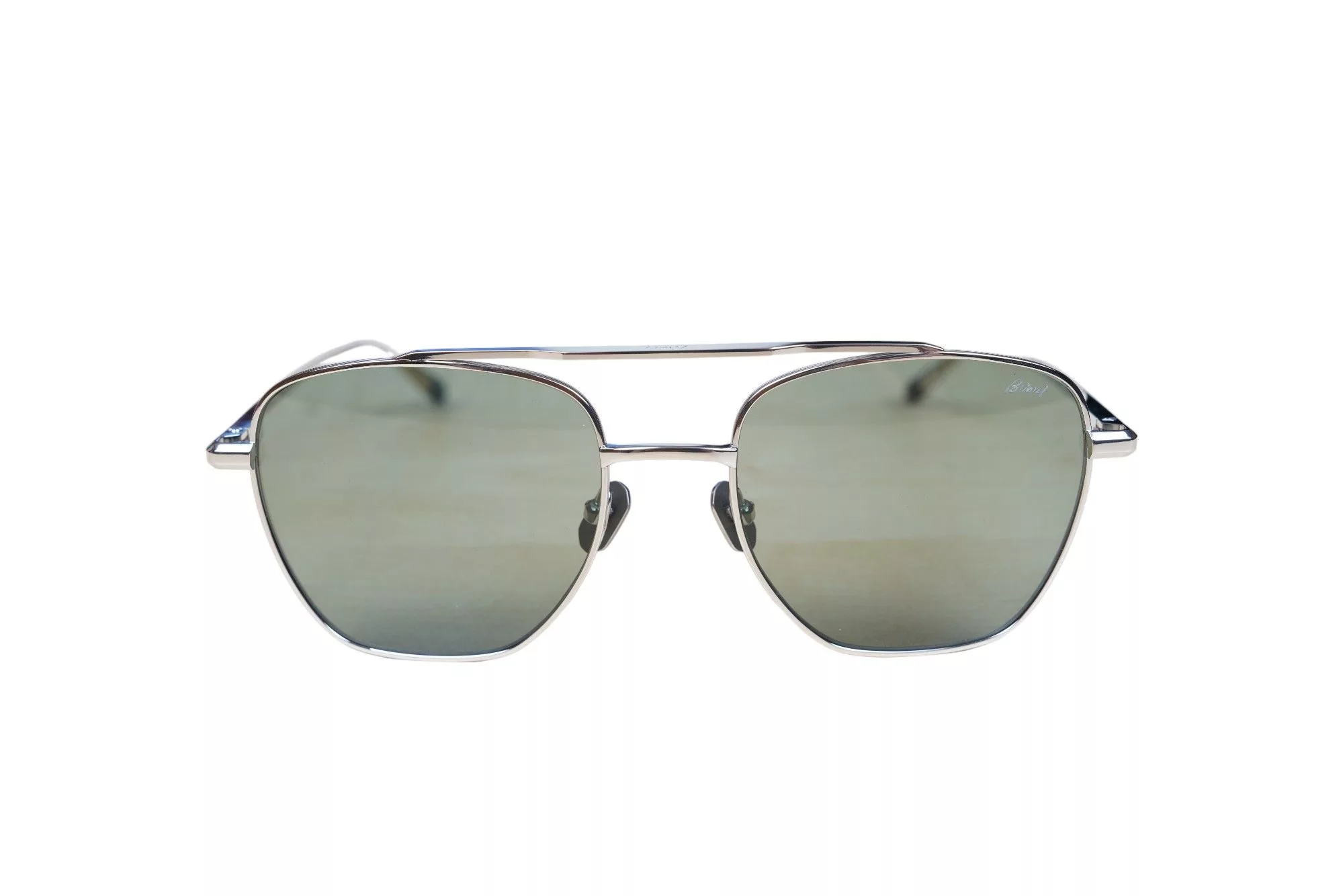 Brioni Glasses Brioni Sunglasses Titanium Silver Sunglasses Aviator
