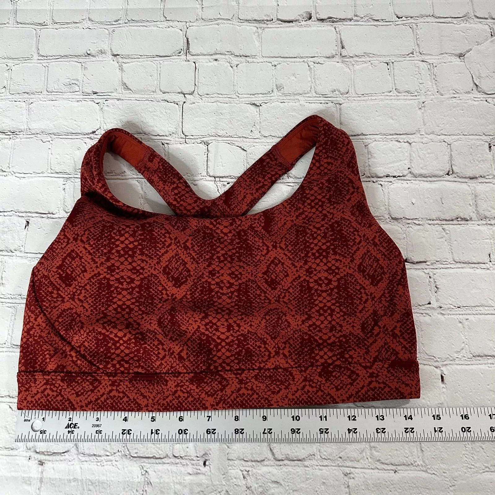 Athleta Tank Tops Athleta sports bra size large Red