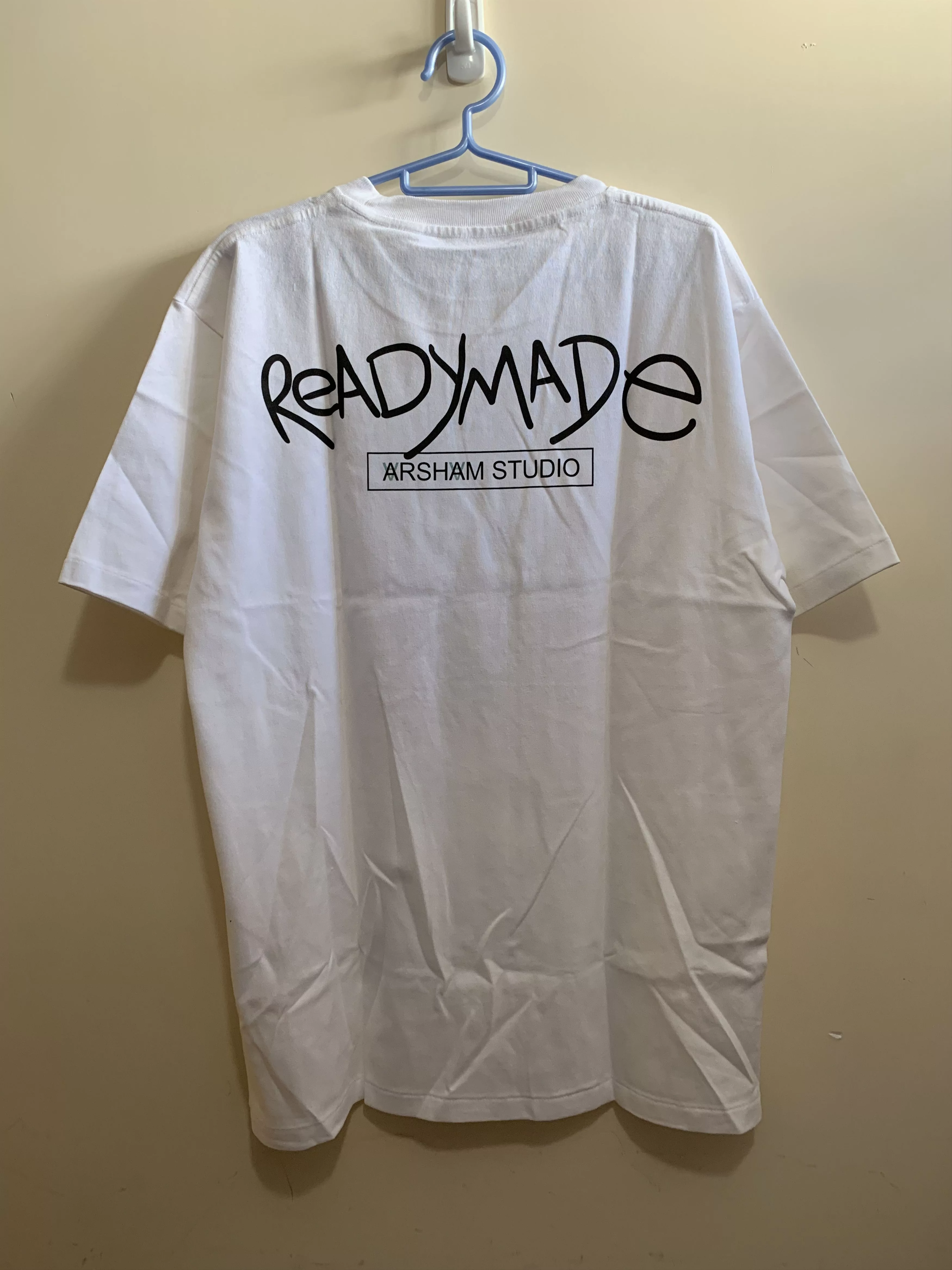 Daniel Arsham Short Sleeve T Shirts Daniel Arsham × READYMADE Daniel Arsham X Readymade T-shirt White