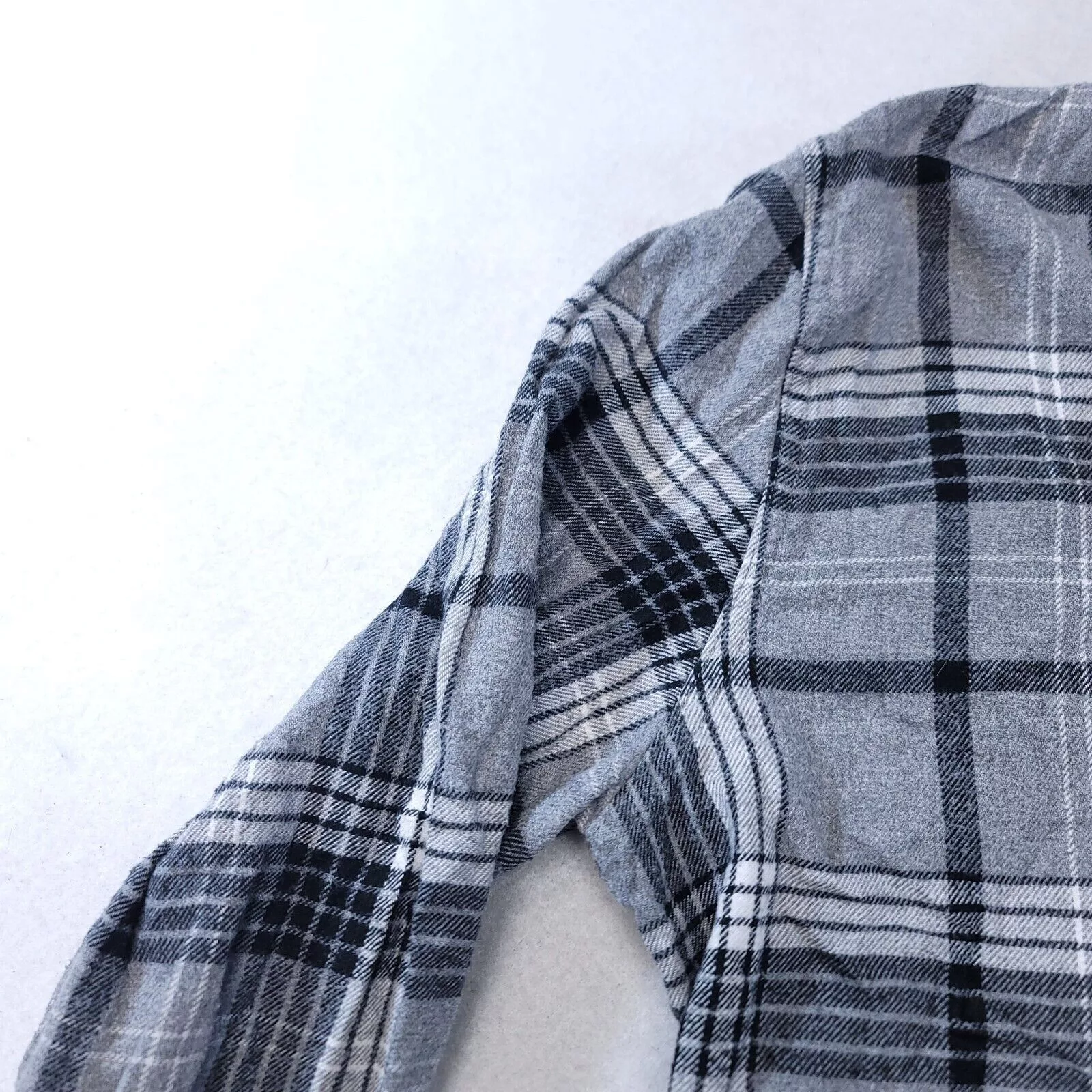 American Eagle Outfitters Light Jackets American Eagle Outfitters American Eagle Casual Button Up Hoodie Men Size S Gray Plaid