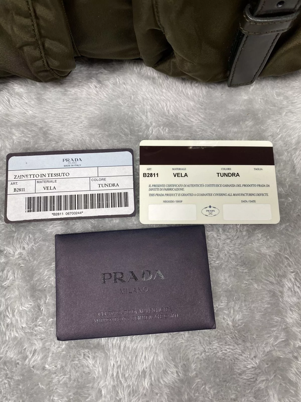 Prada Bags Luggage Prada Vela Bagpack Green