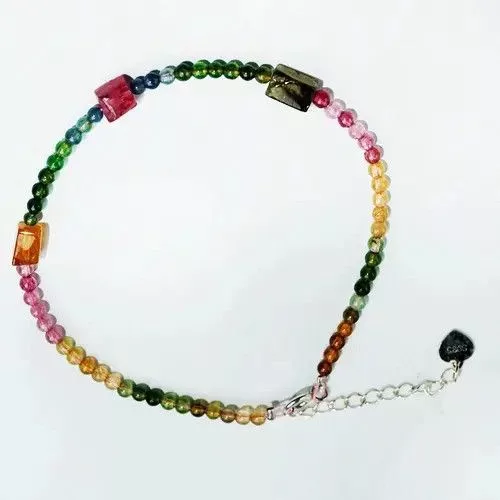 Handmade Jewelry Watches Unisex Natural Stone Beads Bracelet Handmade Multi Streetwear