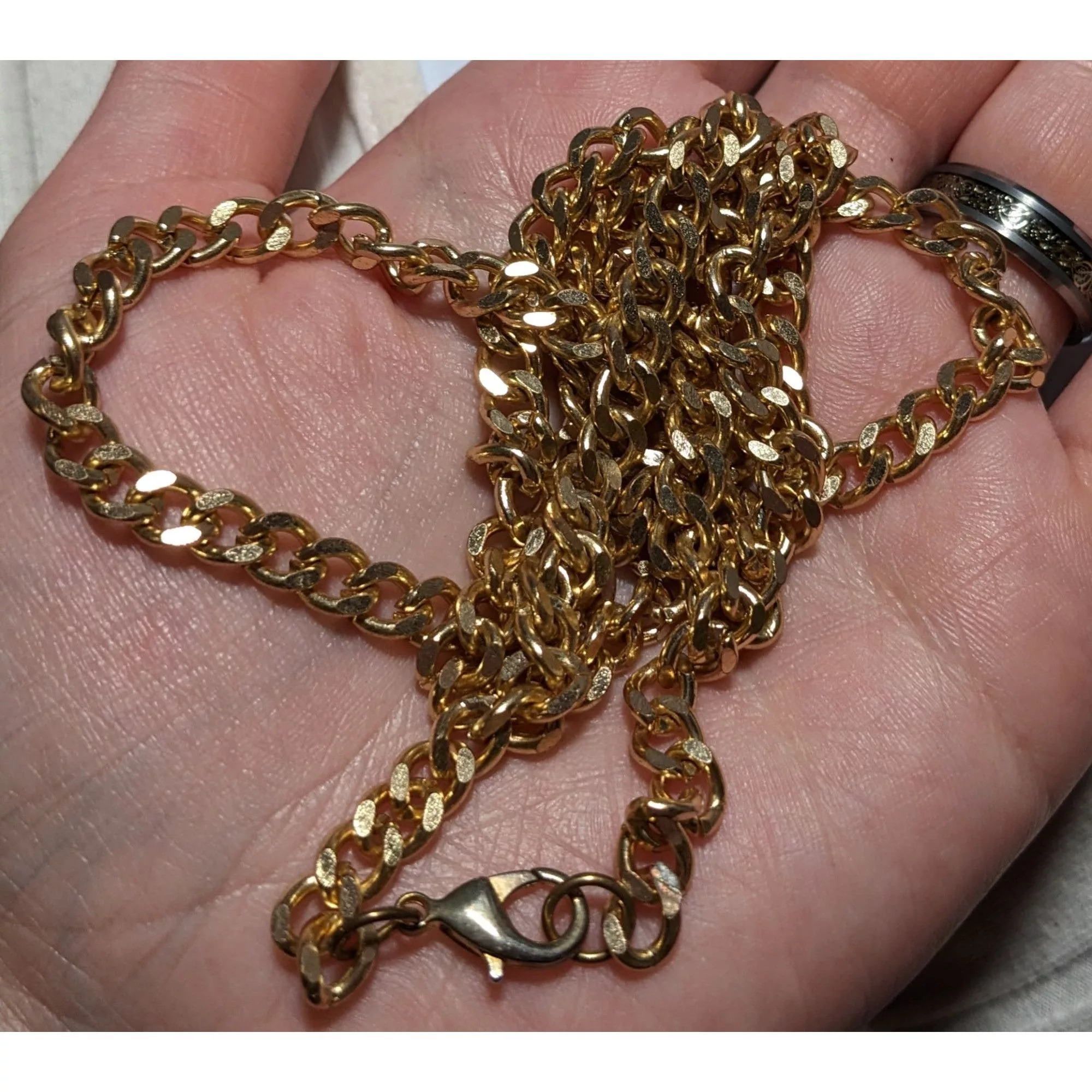 Other Necklaces Other Classic Bright Gold Chain Necklace