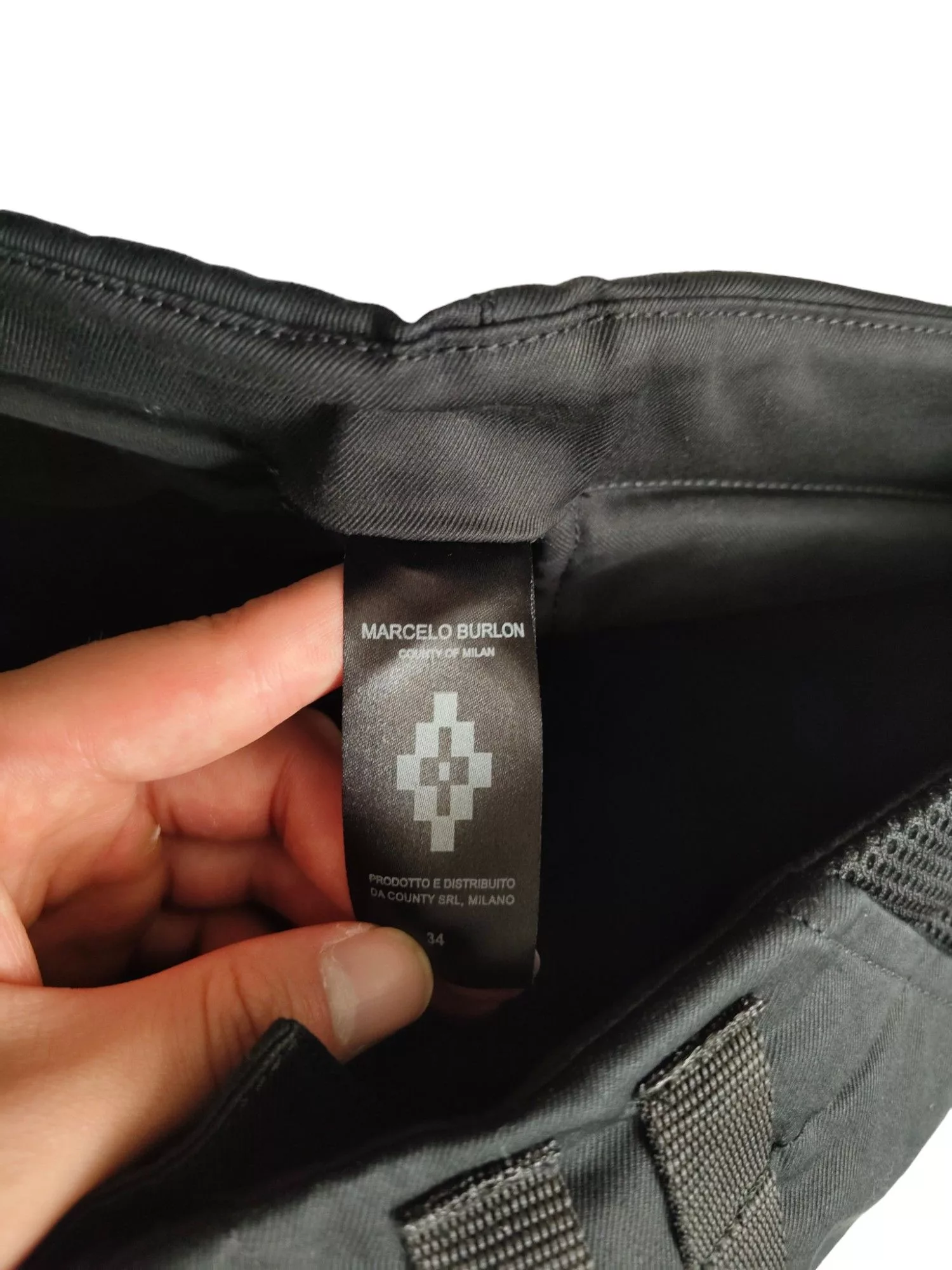 Marcelo Burlon Casual Pants Marcelo Burlon Black Pants