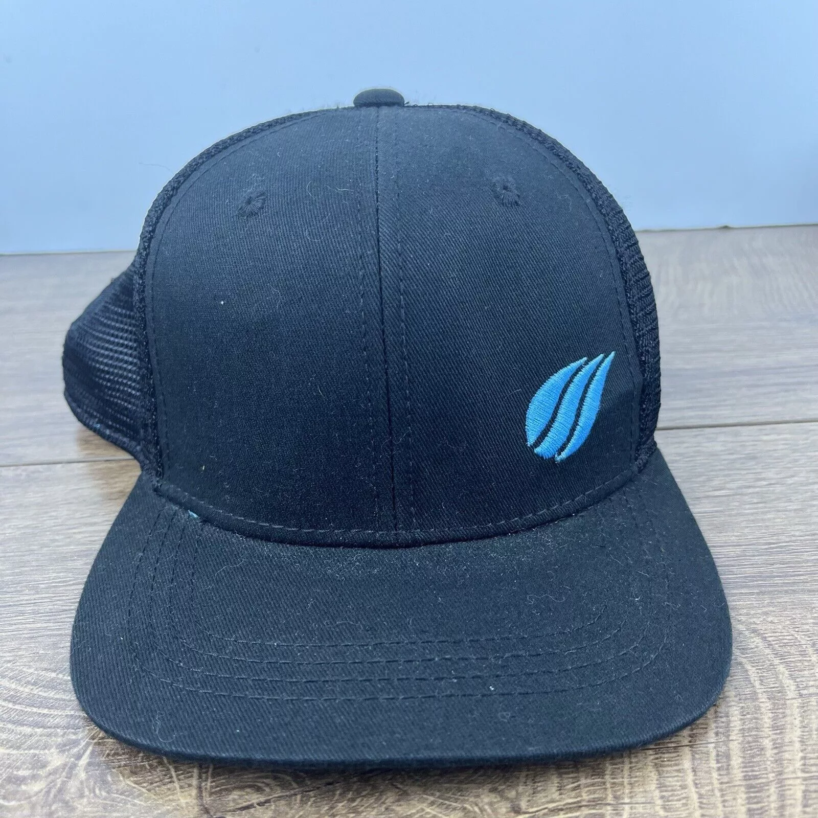 Other Hats Other Blue Wave Hat Blue Wave Adjustable Hat Black Hat Adult Fit B