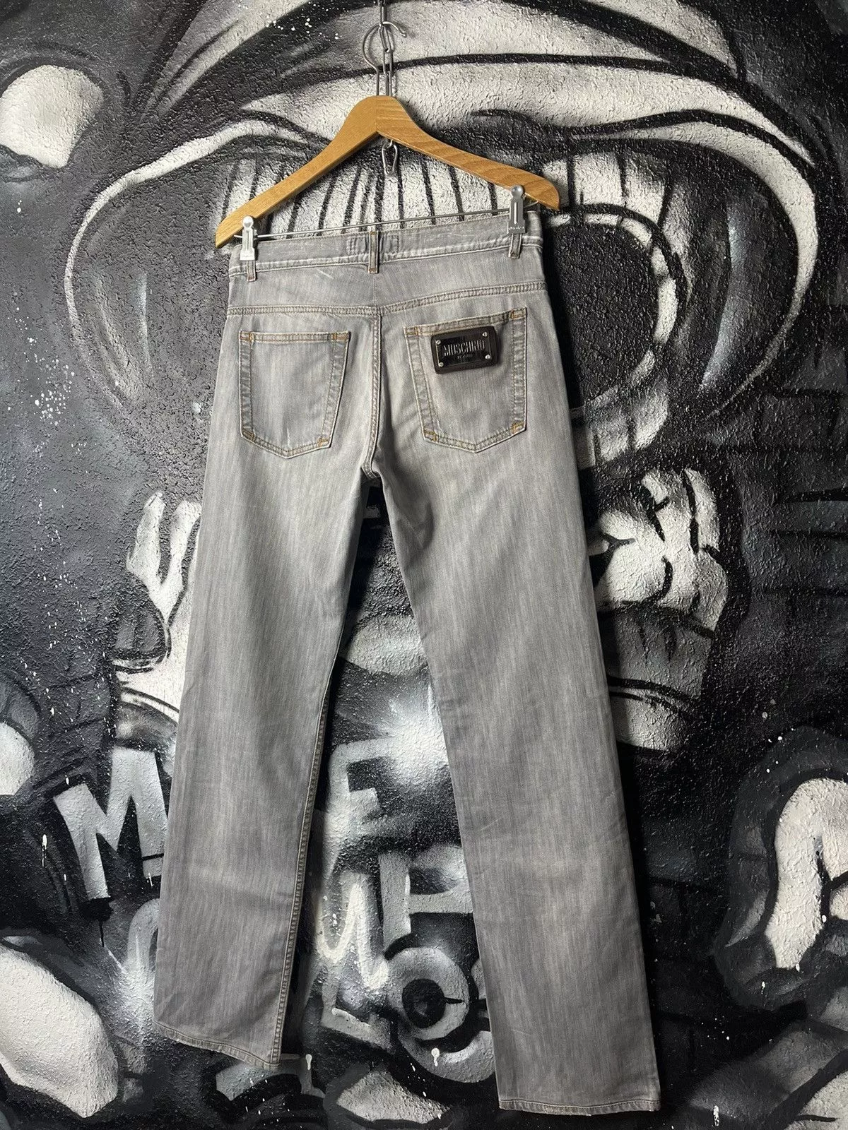 Moschino × Vintage Vintage Moschino Jeans Woman’s Size 31 Gray Luxury