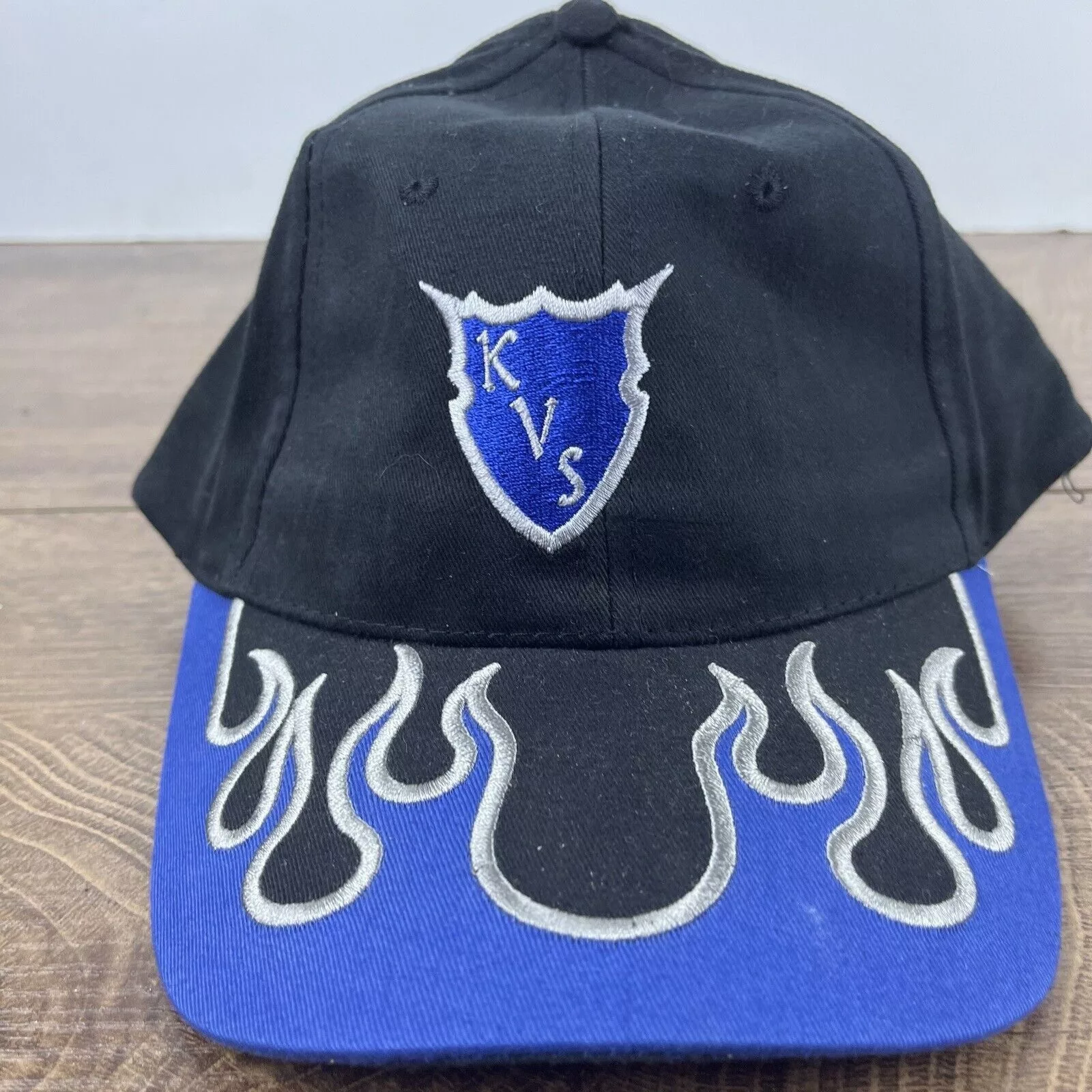 Other Hats Other KVS Devils Hat Black Cap Blue Devils Hat Adjustable Hat Blac