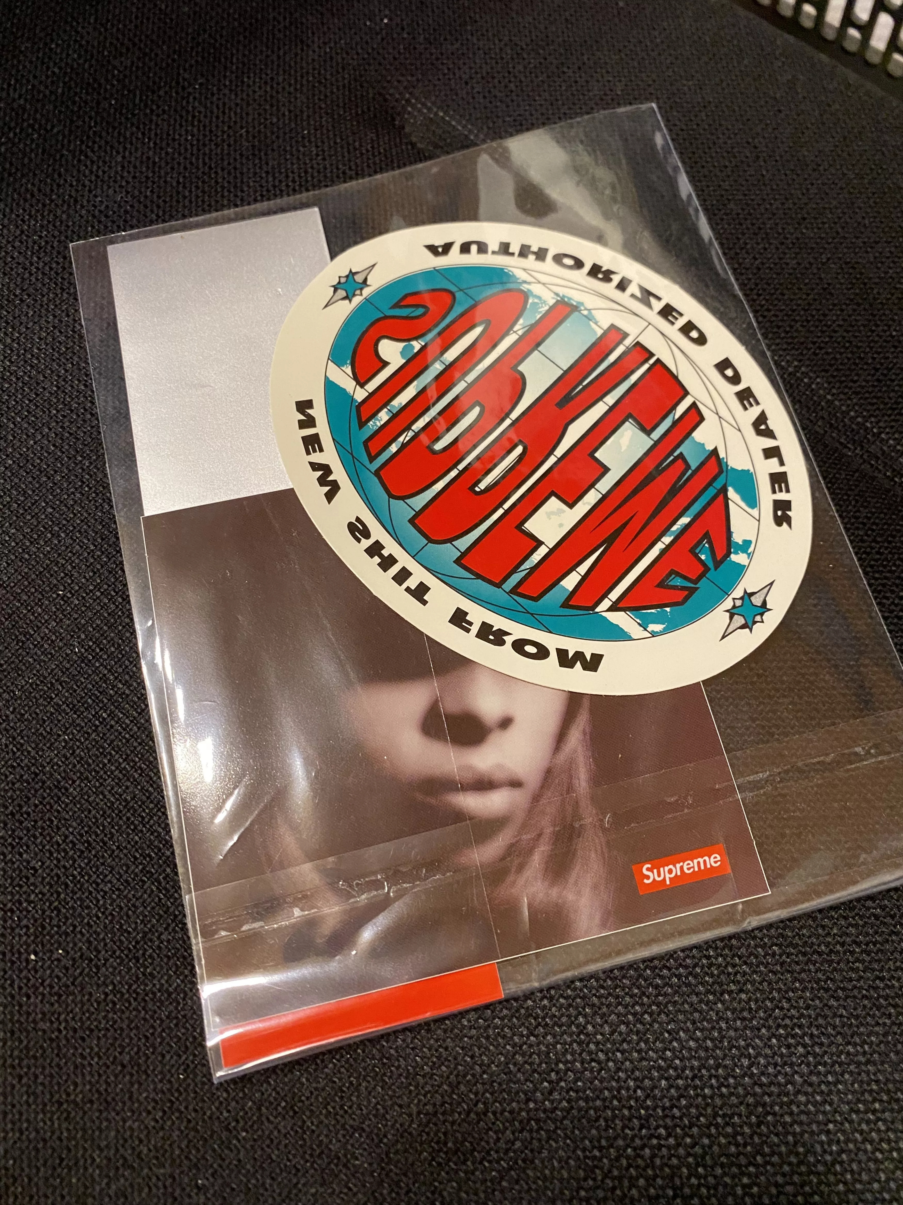 Supreme Miscellaneous Supreme sticker pack scratch off Red