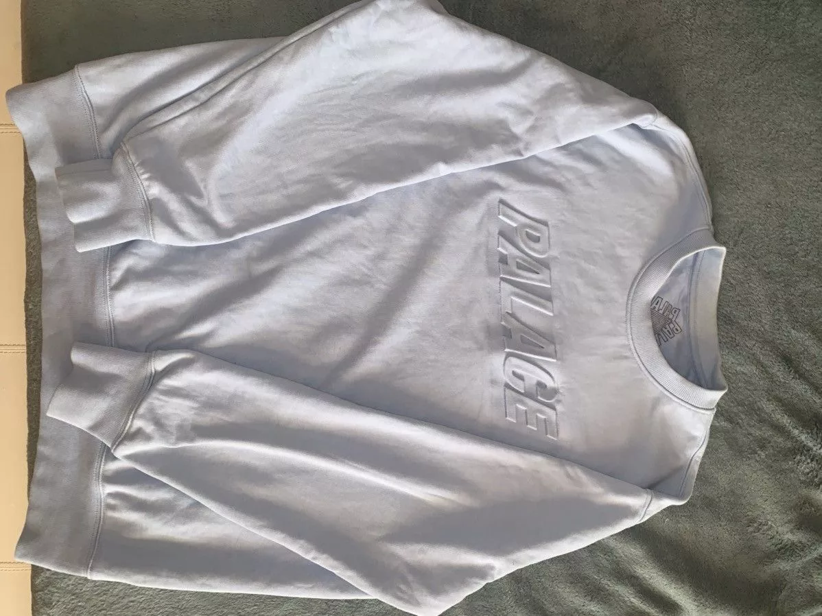Palace Sweatshirts Hoodies Palace Bossy Crew Blue