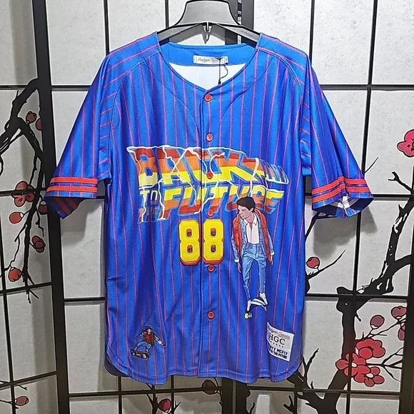 Other Jerseys Other Back to the Future Marty McFly Baseball Jersey Large Multi Sportswear