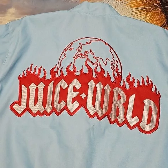 Other Bombers Other Juice Wrld Fighting Demons Work Jacket 2XL NWT Multi