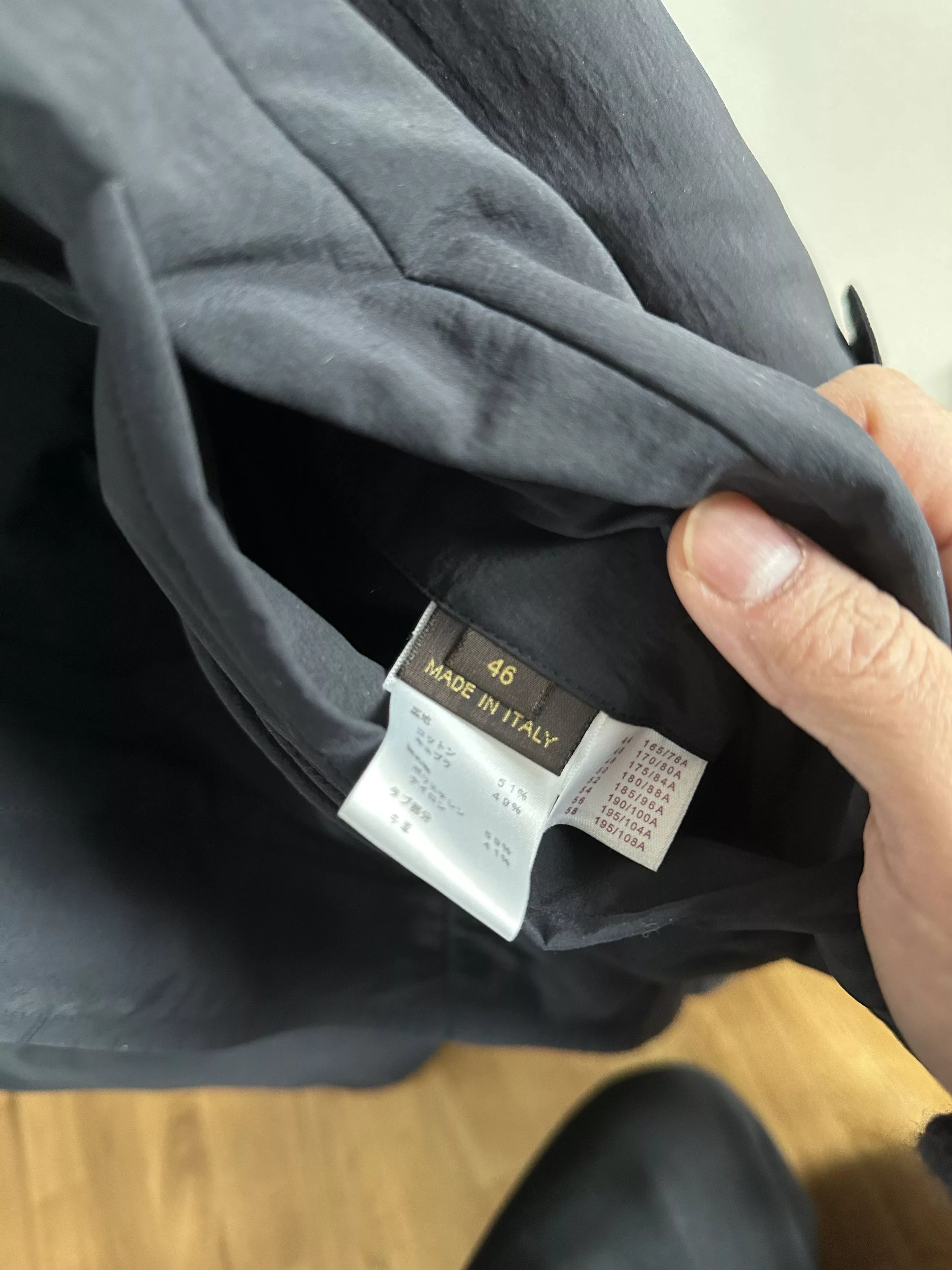 Louis Vuitton Light Jackets Louis Vuitton trench coat Blue