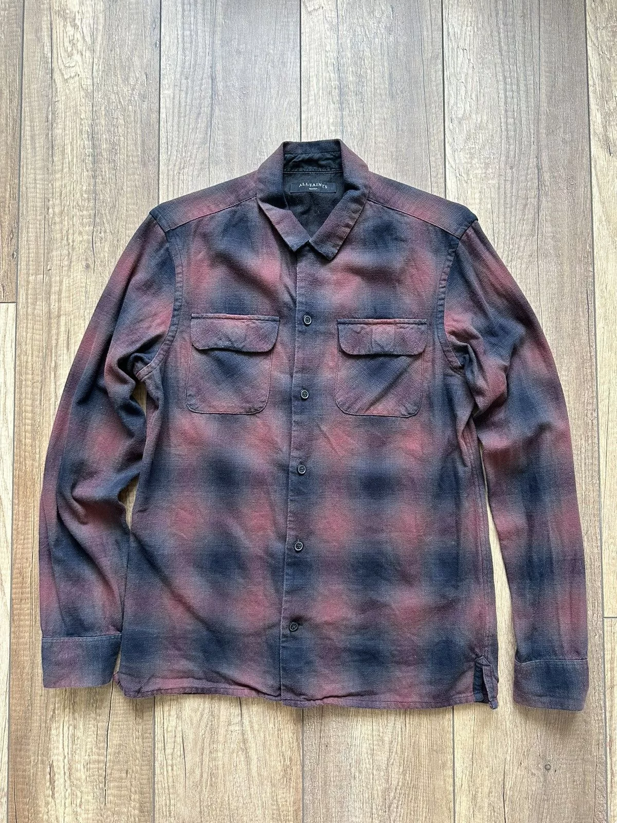 Allsaints Shirts Button Ups Allsaints × Vintage Shirts Allsaints long sleeve size S Multi