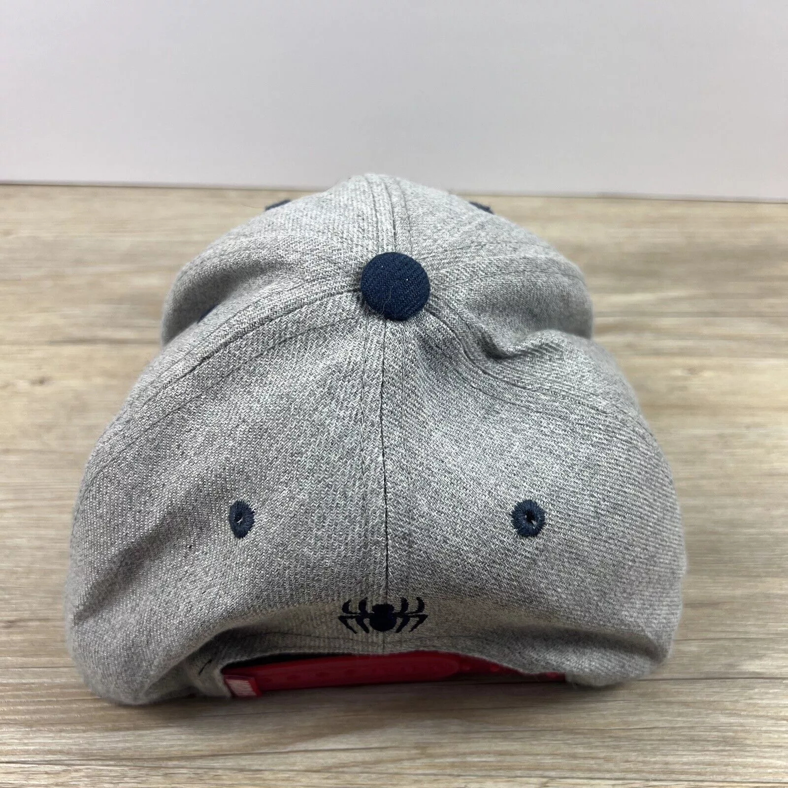 Other Hats Other Spiderman Hat Amazing Spiderman Snapback Hat Gray Adjustable