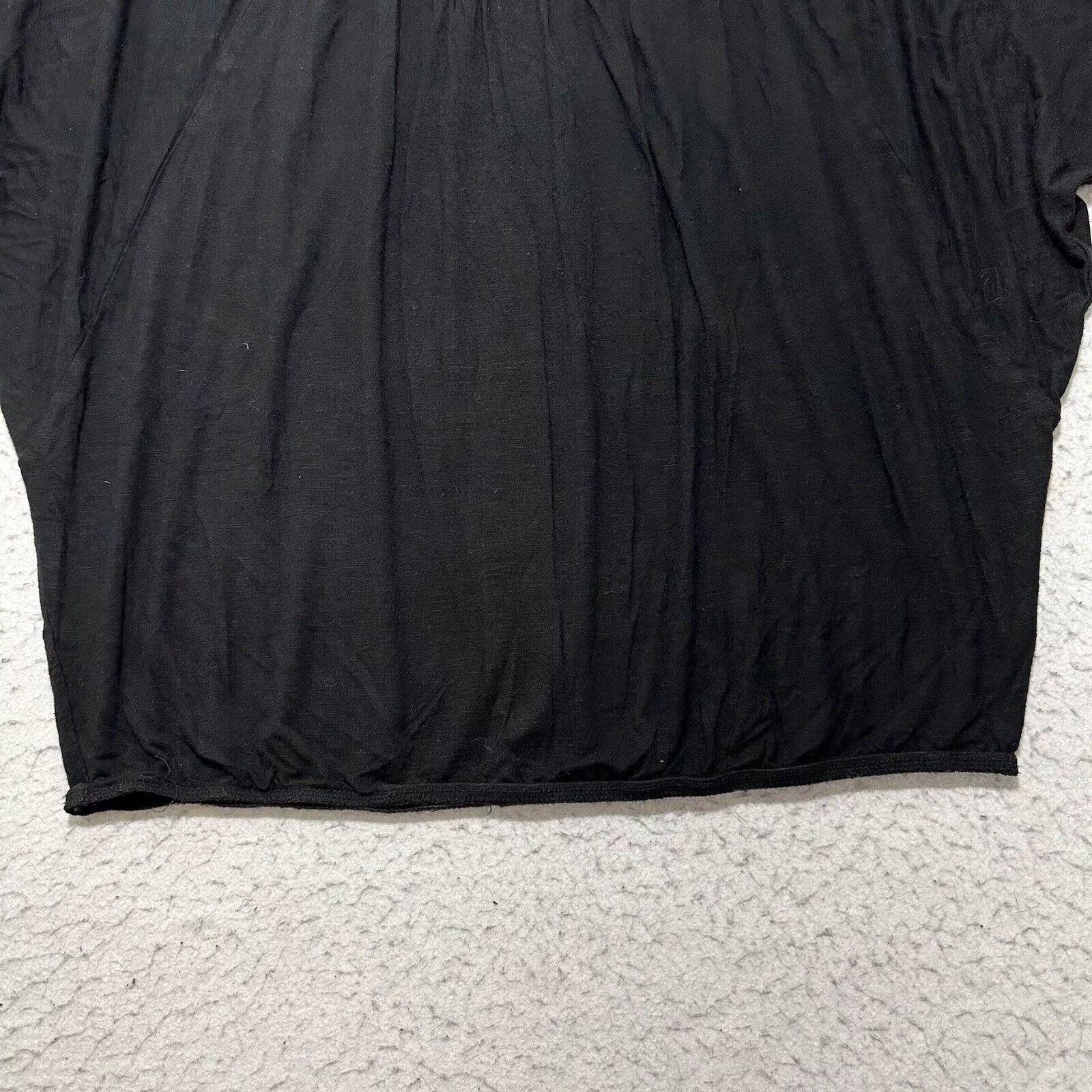 Loft Short Sleeve T Shirts LOFT Large Black Short Sleeve Pullover TShirt Lightweight