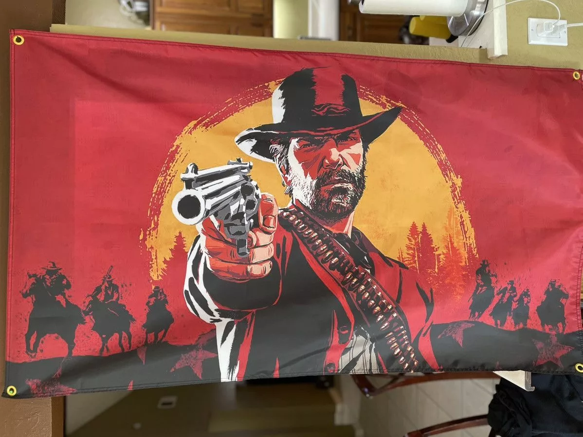 Other Miscellaneous Other Red Dead Redemption 2 II 5ft Flag RDRII Multi
