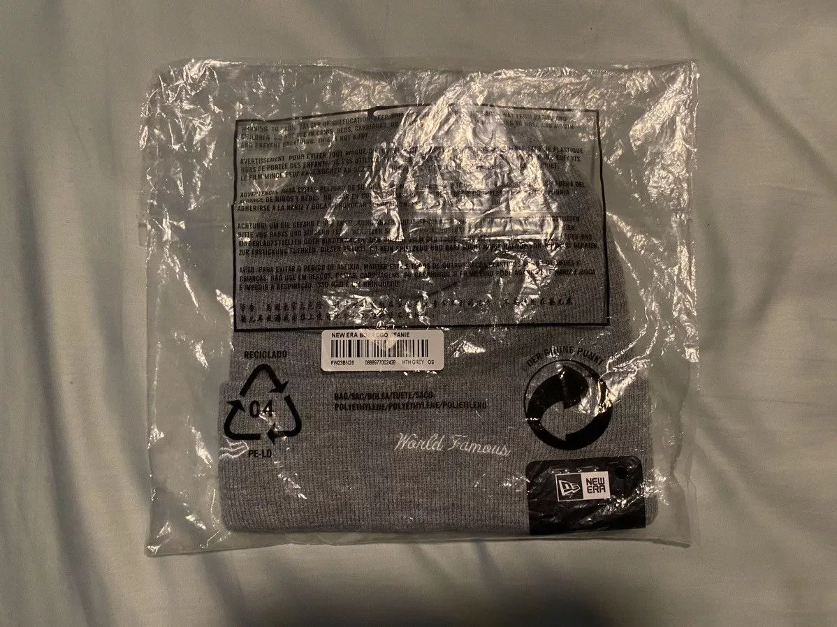 Supreme Hats Supreme FW23 Camo Box Logo Beanie Heather Gray