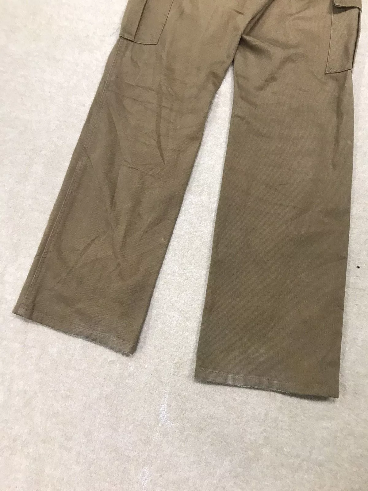 Boycott Pants Boycott × Japanese Brand BOYCOTT Cargo Trouser Pant Size 32x33 Brown