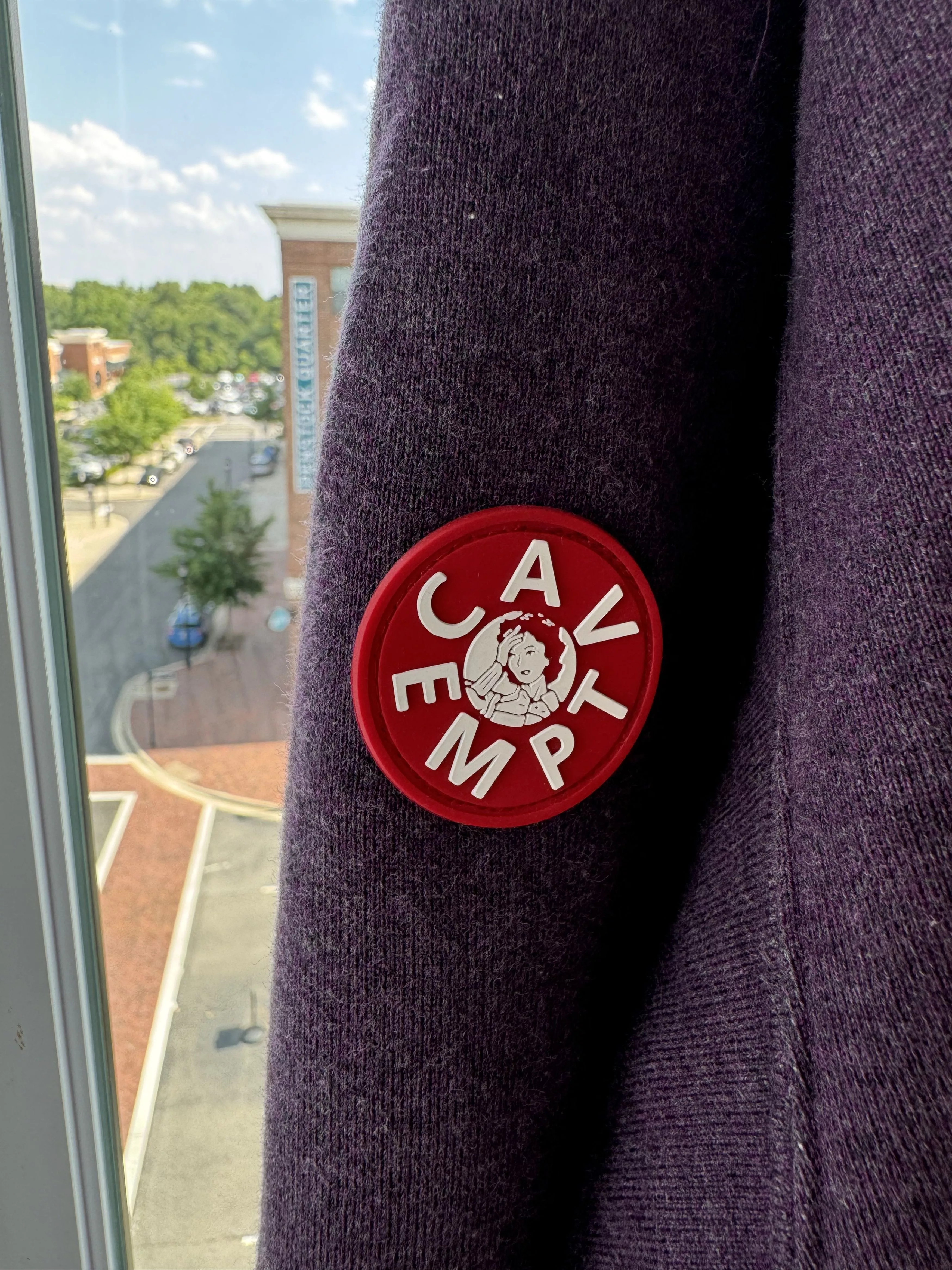 Cav Empt Sweaters Knitwear Cav Empt Purple Quater Zip