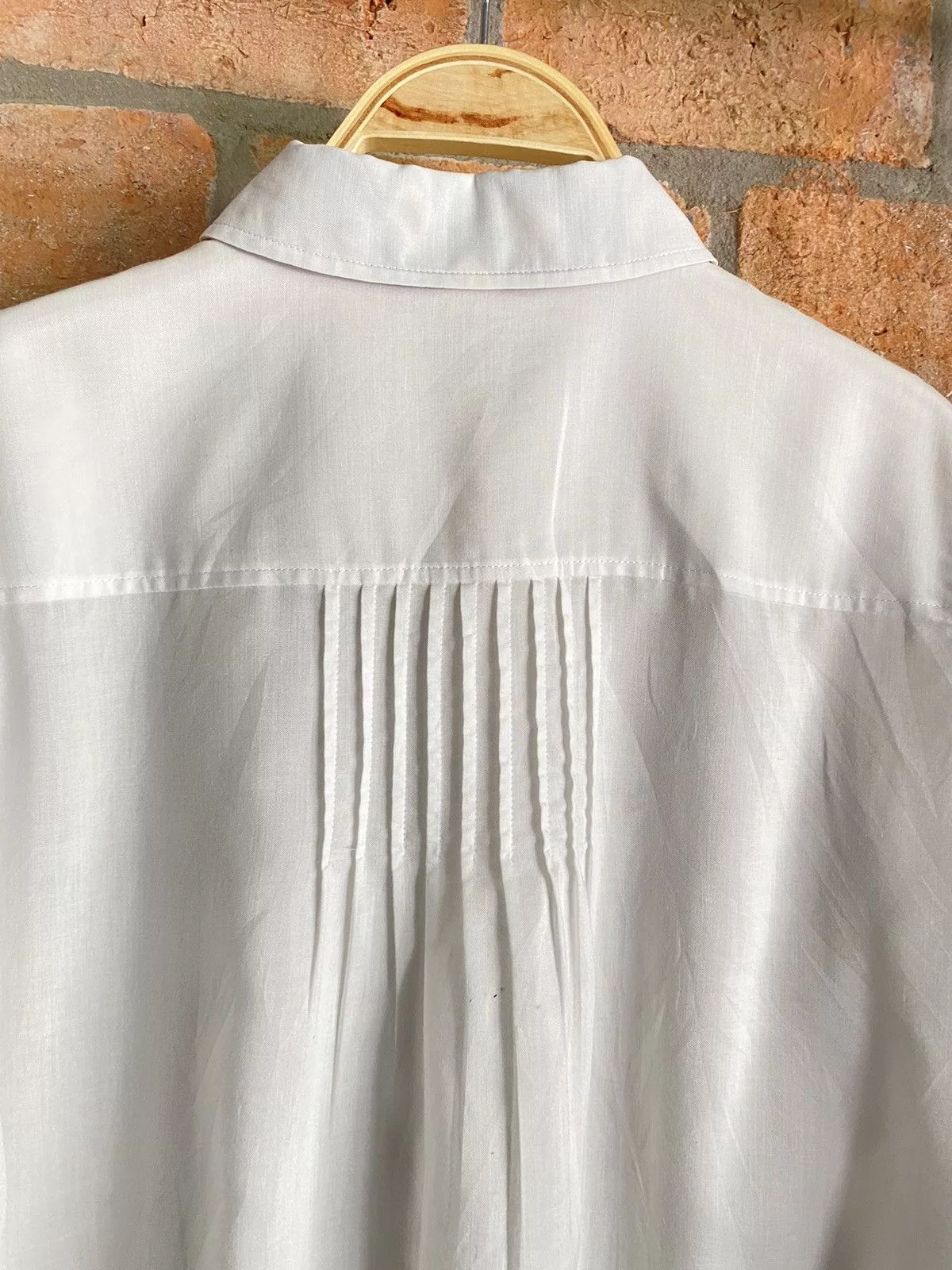 Burberry Button Ups Burberry white shirt