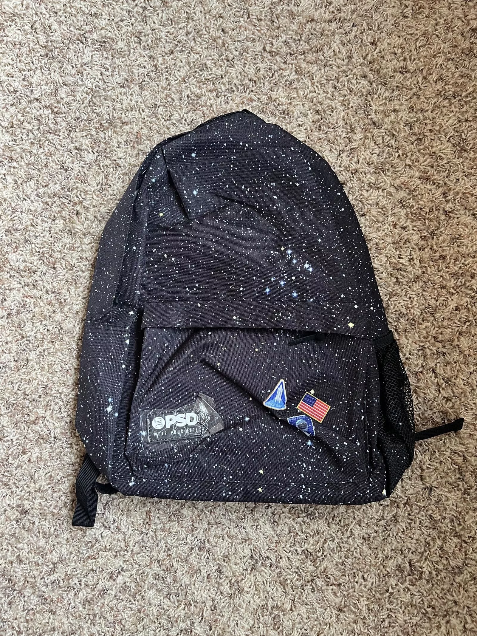 Designer Bags Luggage Designer PSD Space Camp Backpack Black