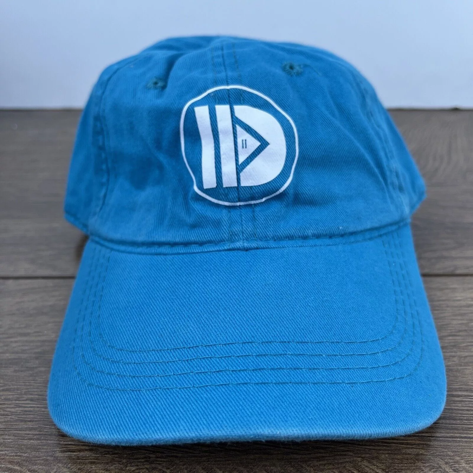 Other Hats Other Pause Play Hat Blue Hat Adjustable Blue Adult Size Hat