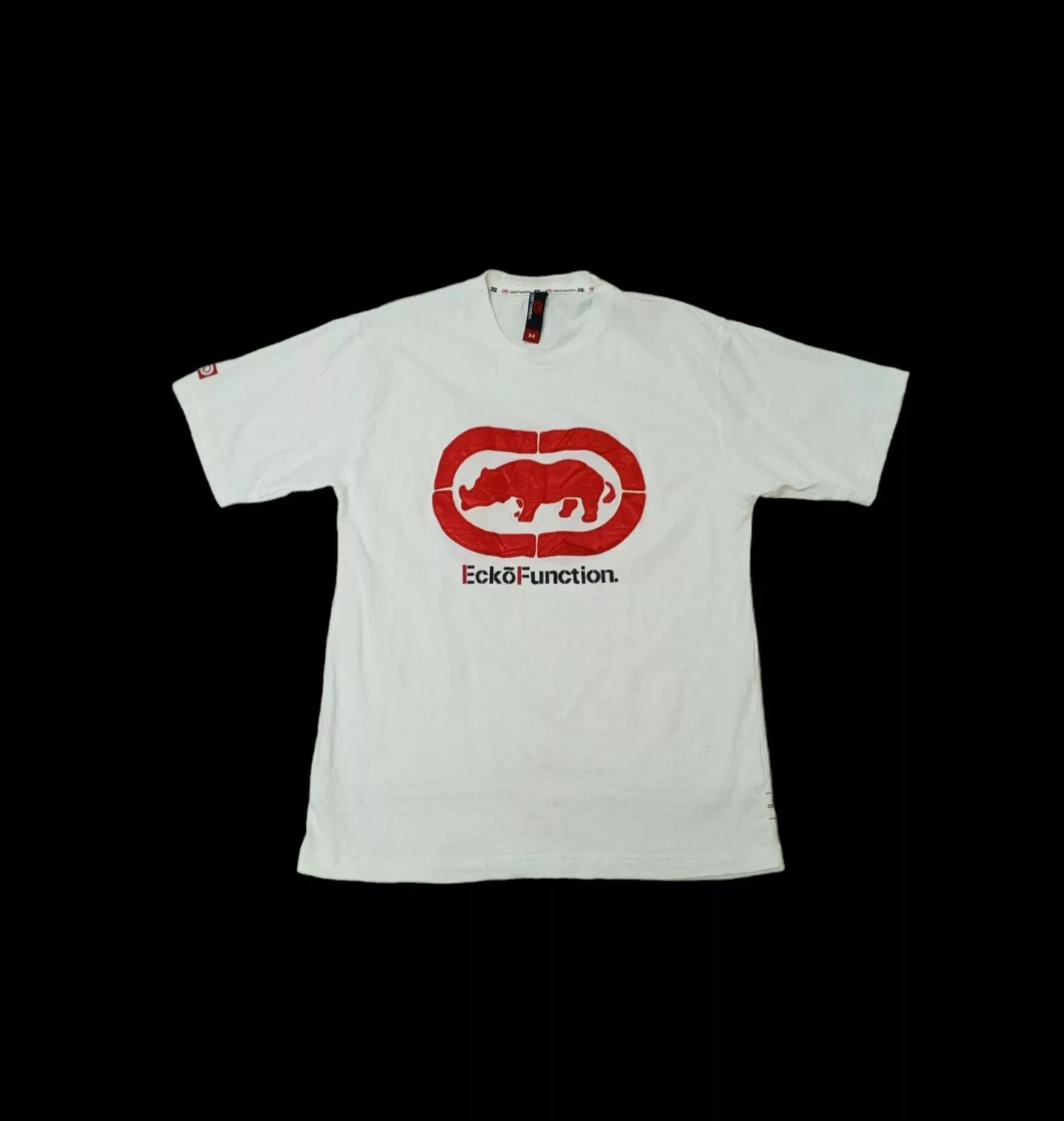 Ecko Unltd. Short Sleeve T Shirts Ecko Unltd. Ecko Function White Medium Shirt Hip Hop Style Streetwear